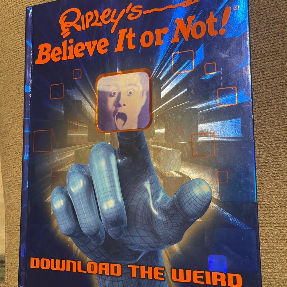 Ripley’s Believe It or Not Download the Weird Hardback Book